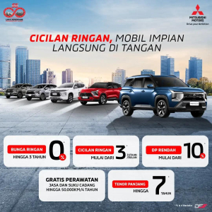 promo mitsubishi xpander pajero xforce destinator 